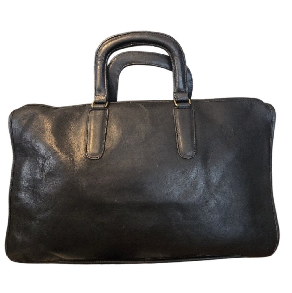 Coach Vintage 1980's Slim Satchel With Coach Dustbag In EUC - Picture 3 of 16
